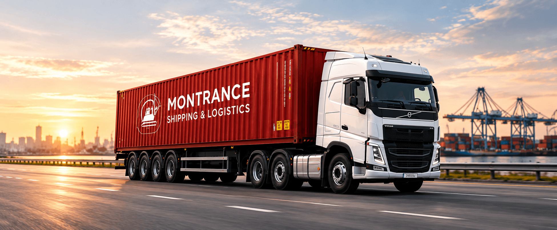 Montrance Heavy Drayage Truck & Container